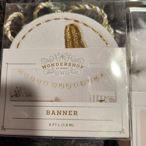 Wondershop Merry Christmas Banner